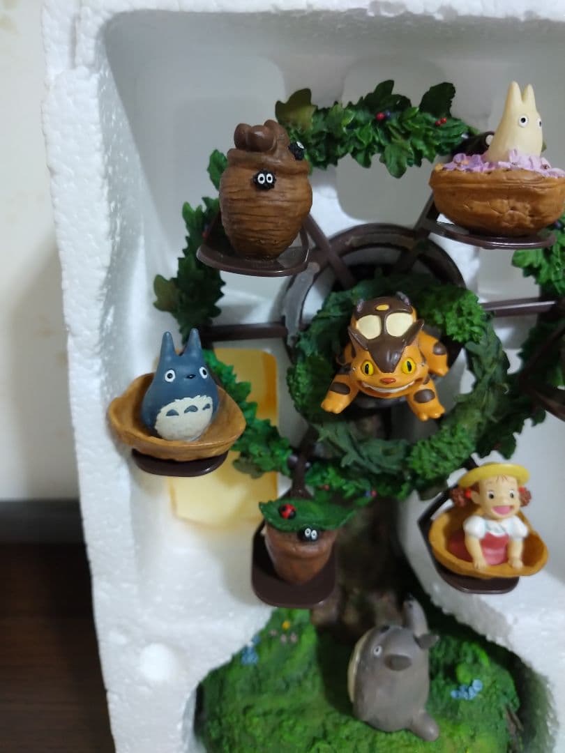 となりのトトロ　森のゆうえんち　かんらんしゃ　オルゴール　観覧車　遊園地　箱付き