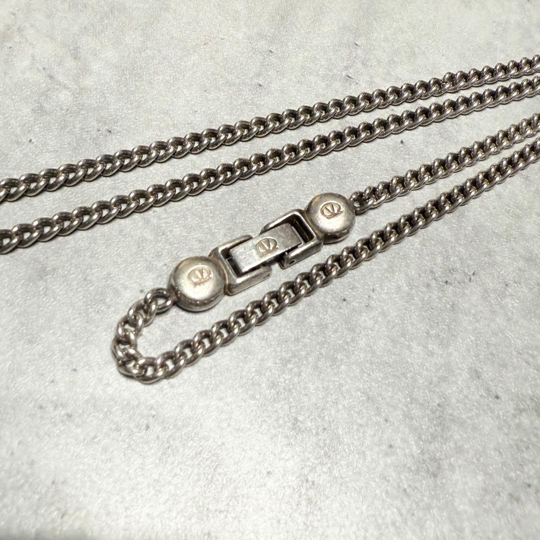 VINTAGE ヴィンテージ シルバー925 喜平チェーンネックレス 50cm