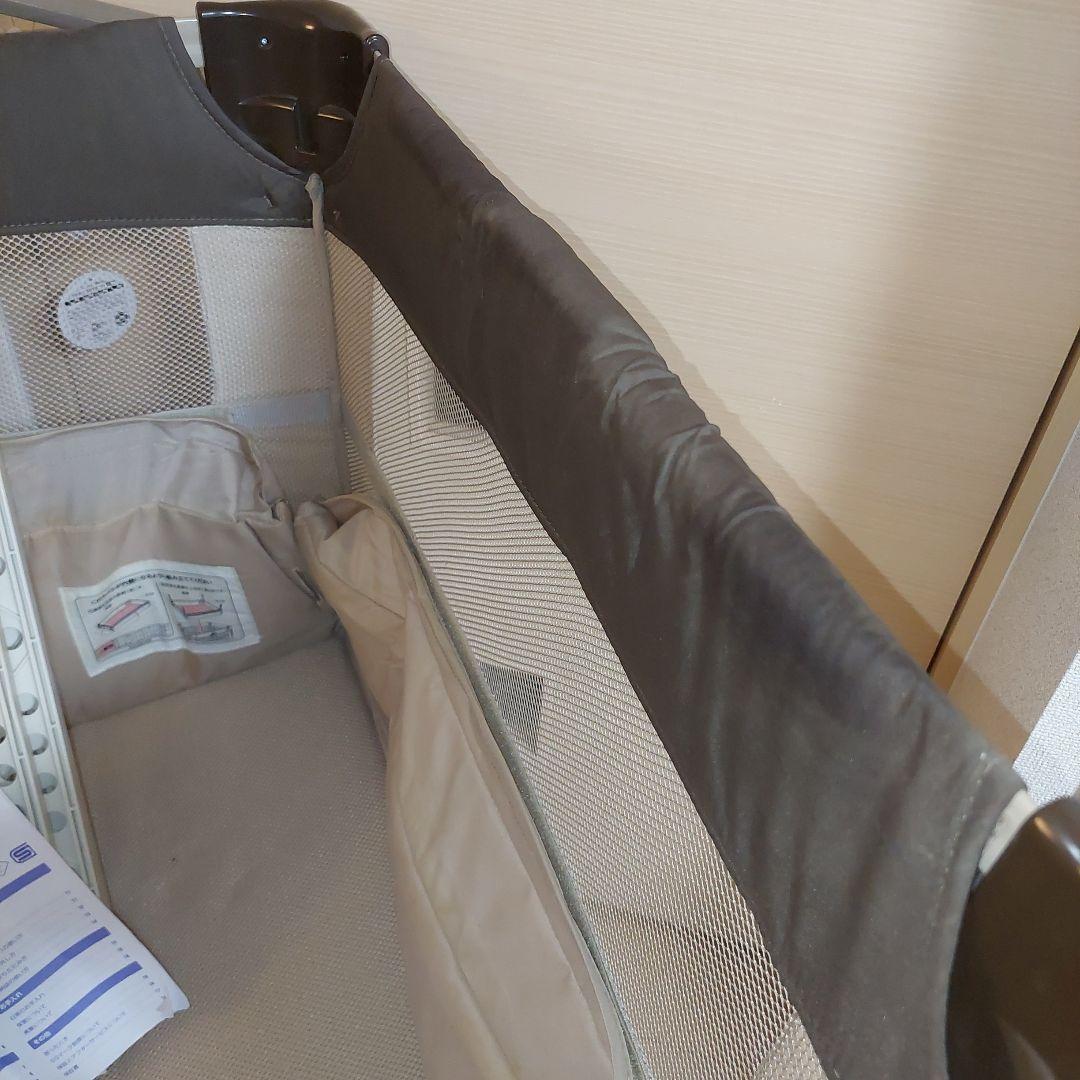 ★引渡し歓迎★ アップリカ　ココネルエアープラス ベビーベッド　折りたたみ