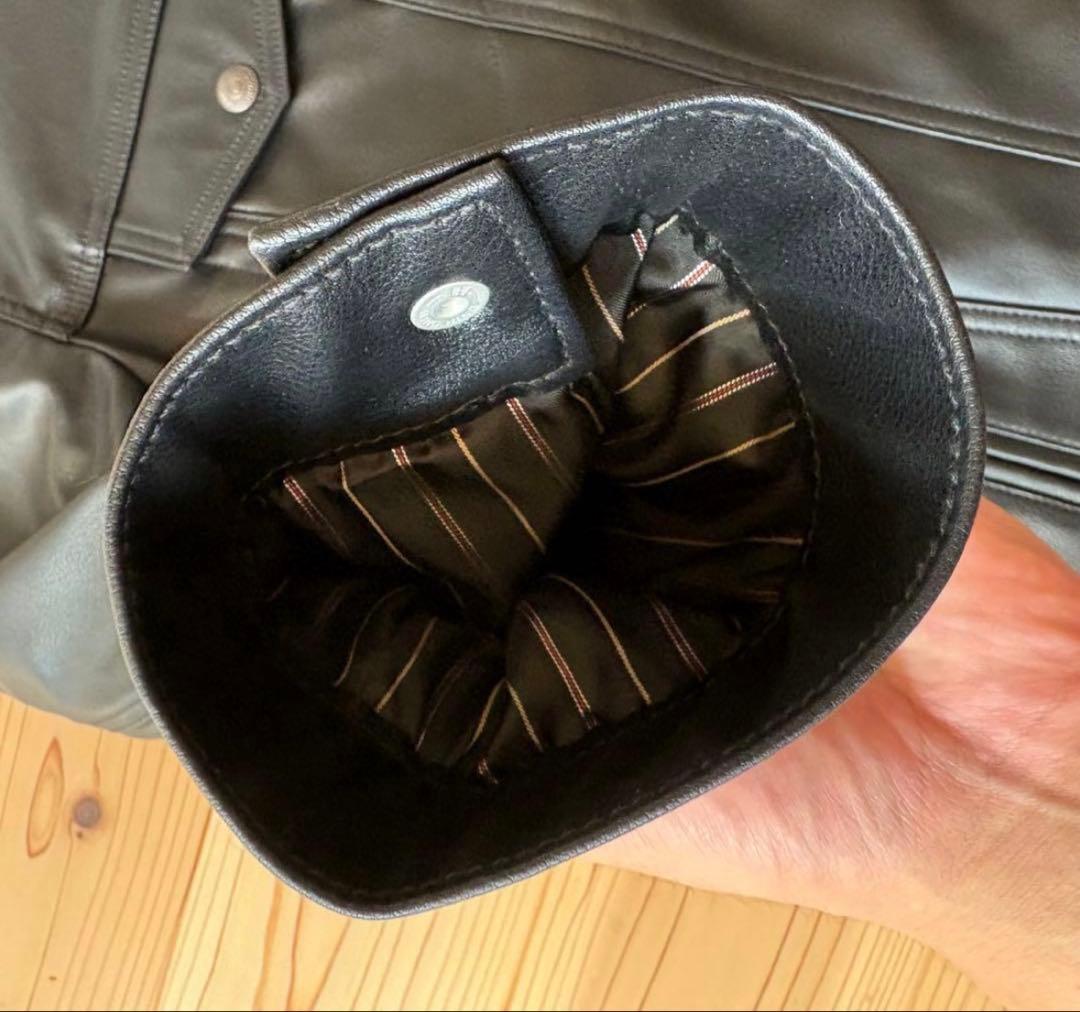 ジャケット・アウター LEVI'S JP Limited Leather Trucker Jacket