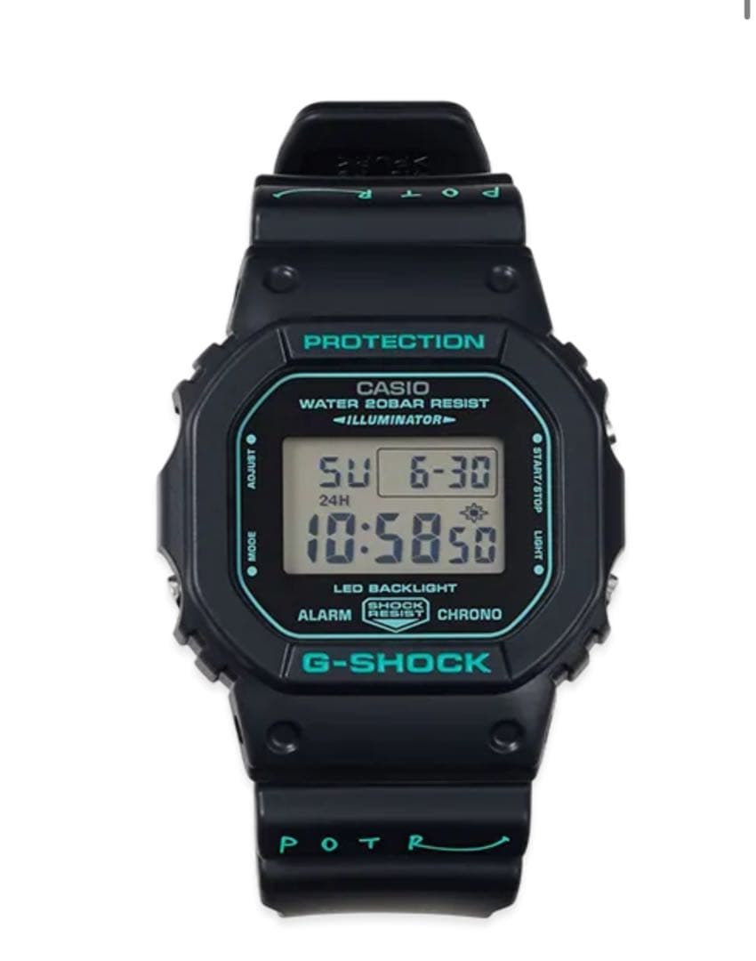 時計 POTR x Casio G-Shock DW-5600 Black