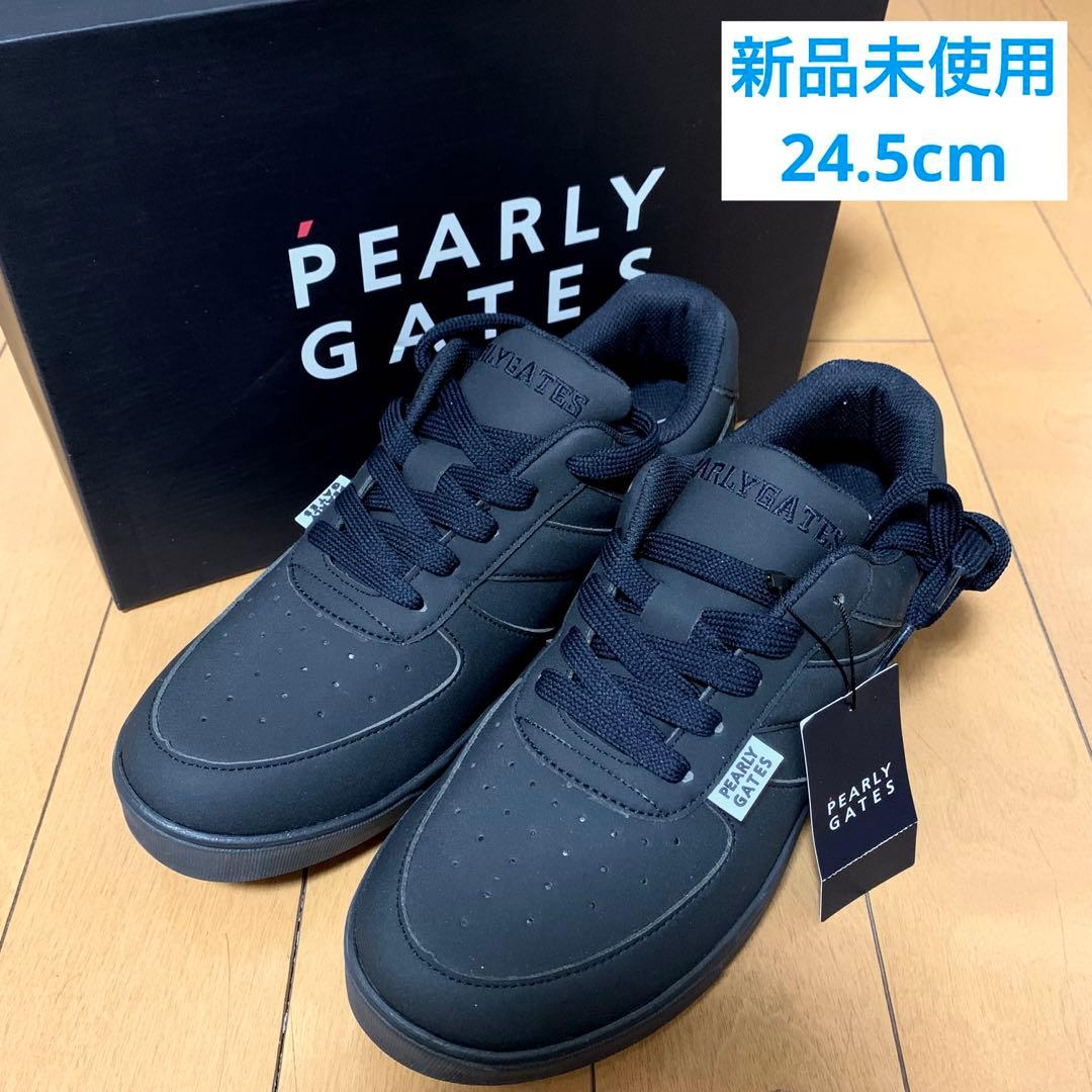 新品 PEARLY GATES パーリーゲイツ ゴルフシューズ スパイク24.5
