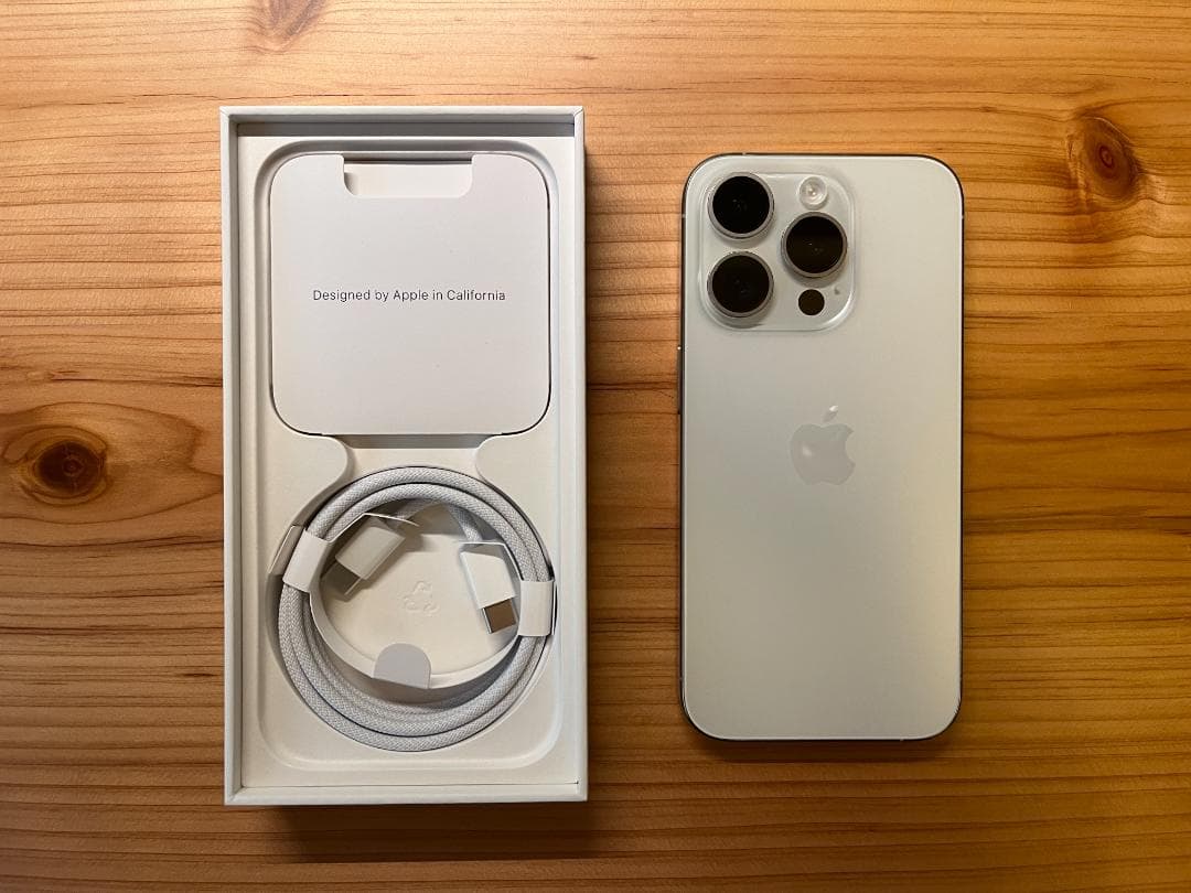 ✅ バッテリー96%【美品】iPhone 15Pro 128G SIMフリー