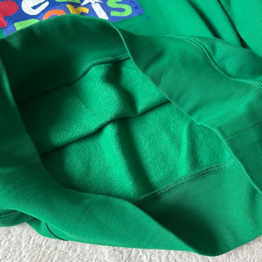 【希少・現行】ポロラルフローレン スウェット メンズ グラフィック QRタグ 緑