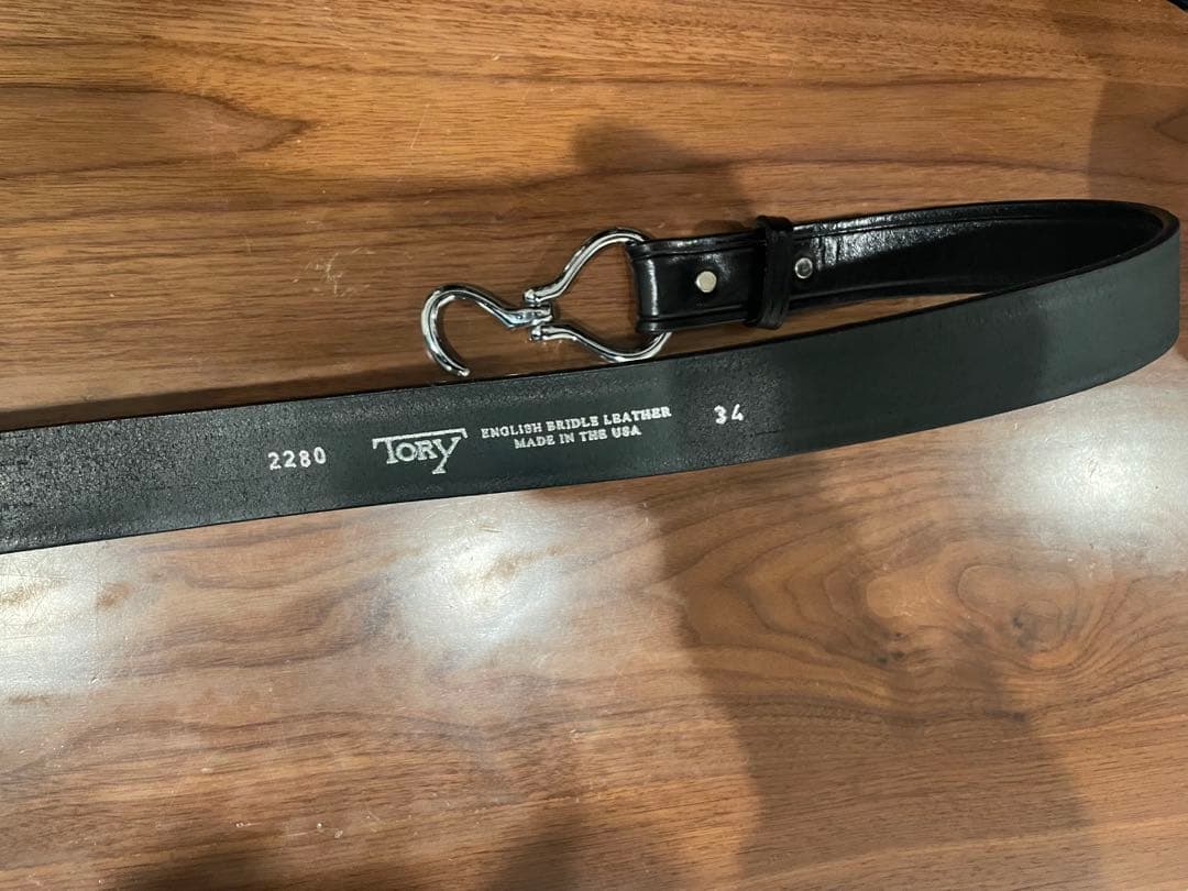 トリーレザー　ベルト　34サイズ