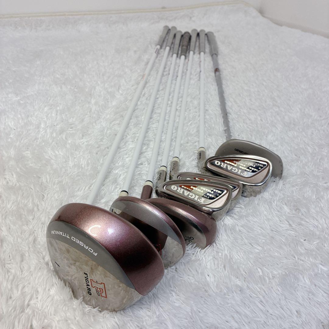 【極美品】マルマン　フィガロ　レディースゴルフクラブセット７本　右利き