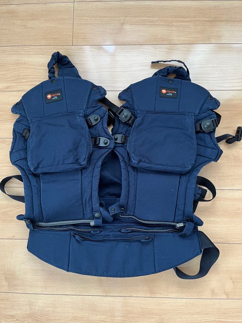 抱っこ紐 napnap 双子用