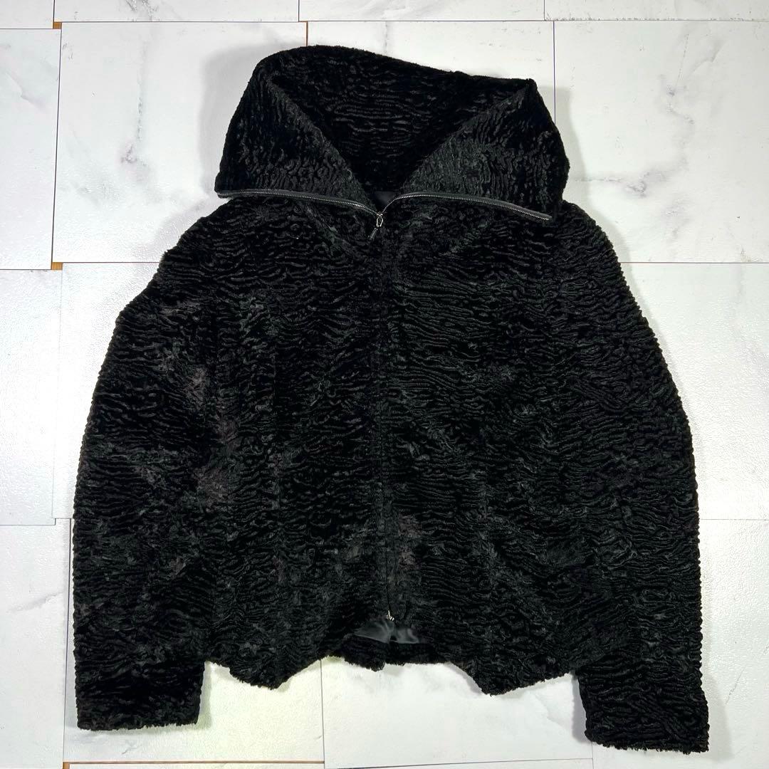 極美品 Giorgio Armani ジョルジオアルマーニ ハイネックジャケット