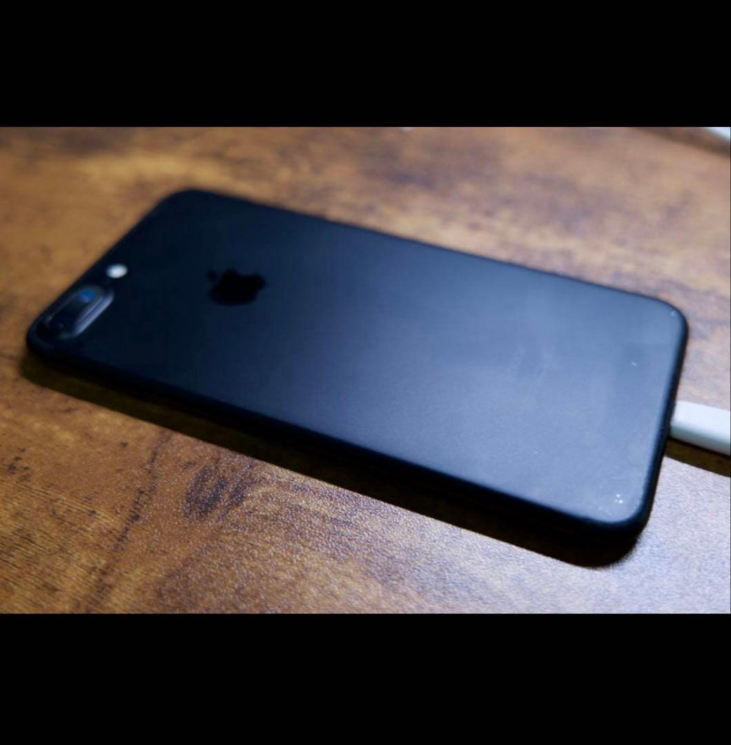 【美品】Apple iPhone7plus 256GB マットブラック