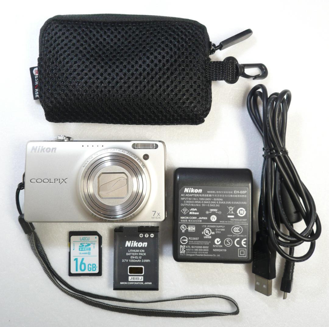 Nikon★COOLPIX S6000⭕️安心の実働品