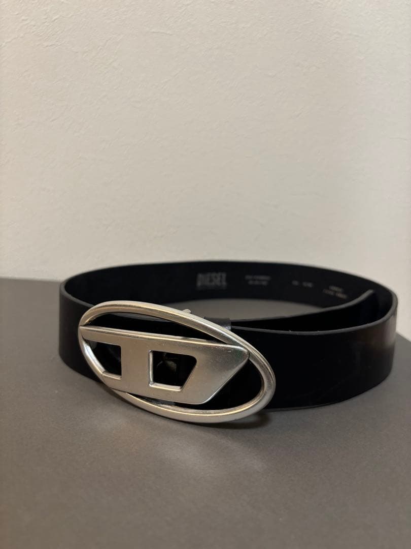 DIESEL ブラック ベルト 75
