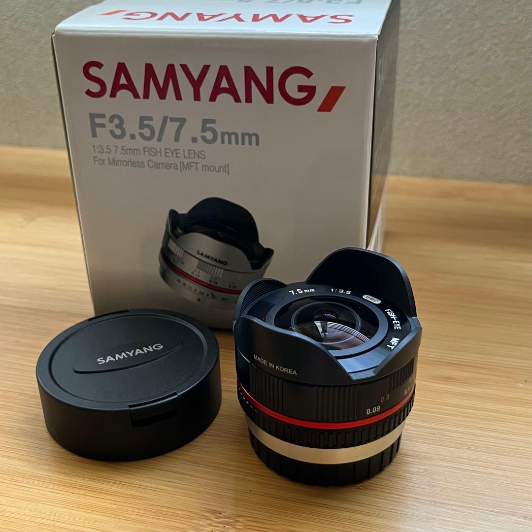 Samyang F3.5/7.5mm フィッシュアイレンズ