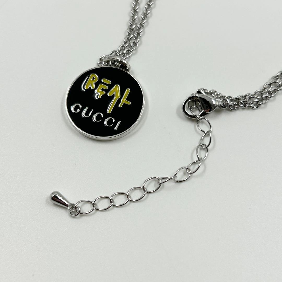 美品✨　グッチ　ネックレス　REAL　ゴースト　GG シルバー　Ag 925