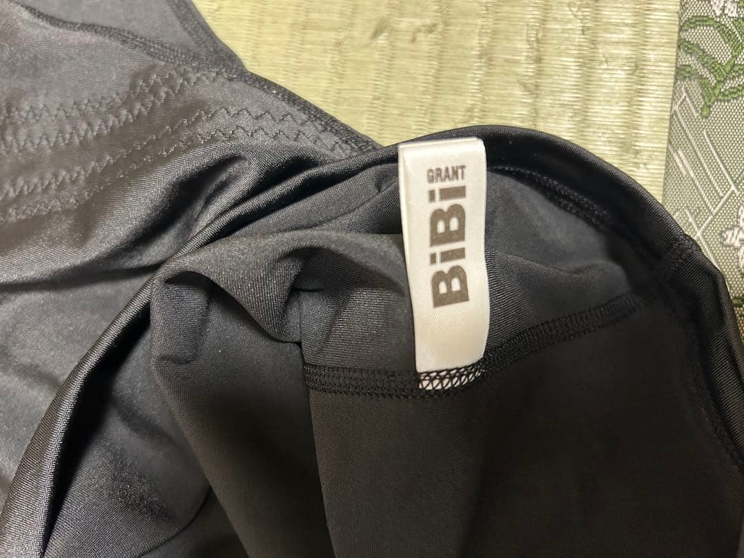 グラントイーワンズ　レディース クルーネック ビビパンプ １０分袖 ブラック M