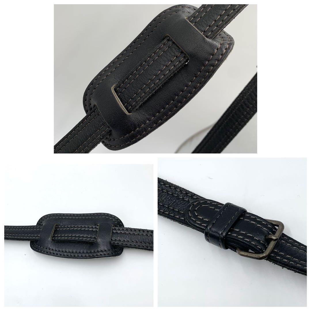 ポーター PORTER トスカーナ レザー ショルダー バッグ ブラック