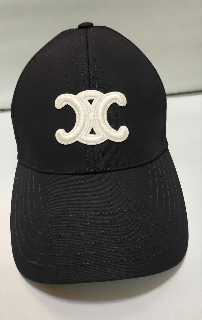 CELINE トリオンフ ベースボールキャップ Sサイズ