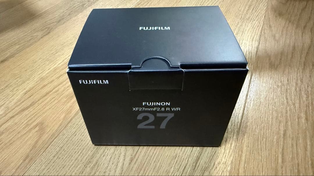 【美品】XF27mmF2.8 R WR