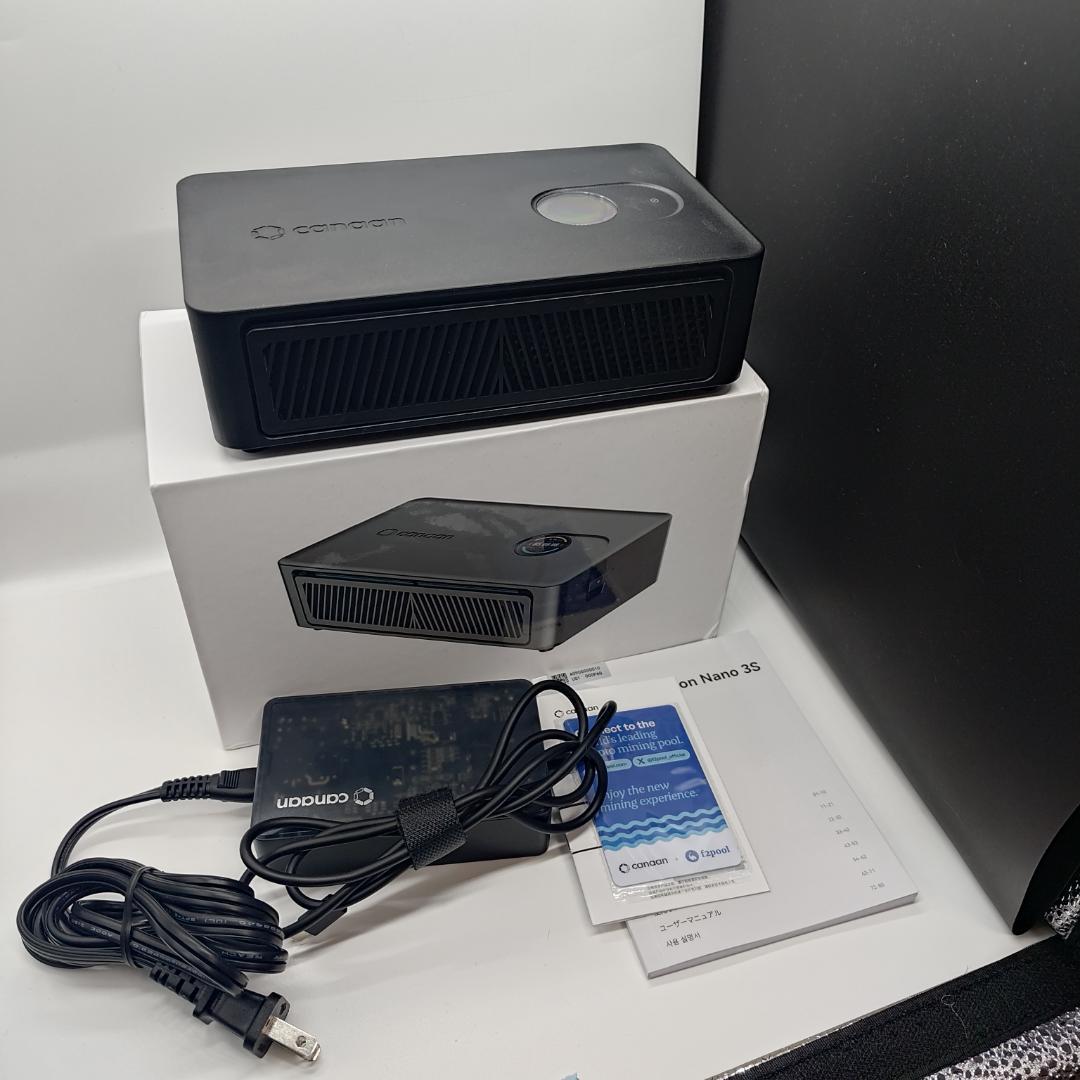 Canaan Avalon Nano 3S マイニングマシン 動作確認済