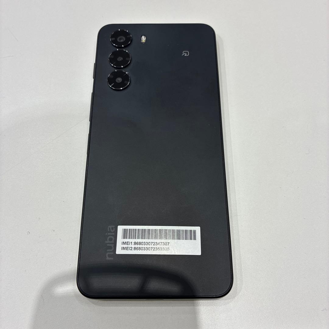 nubia スマートフォン ブラック S 5G