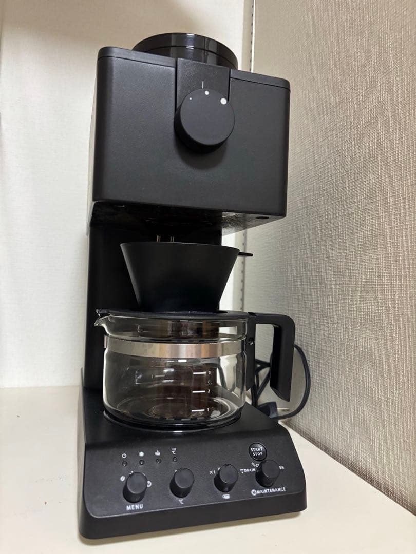 TWINBIRD コーヒーメーカー　CM-D457 黒　美品