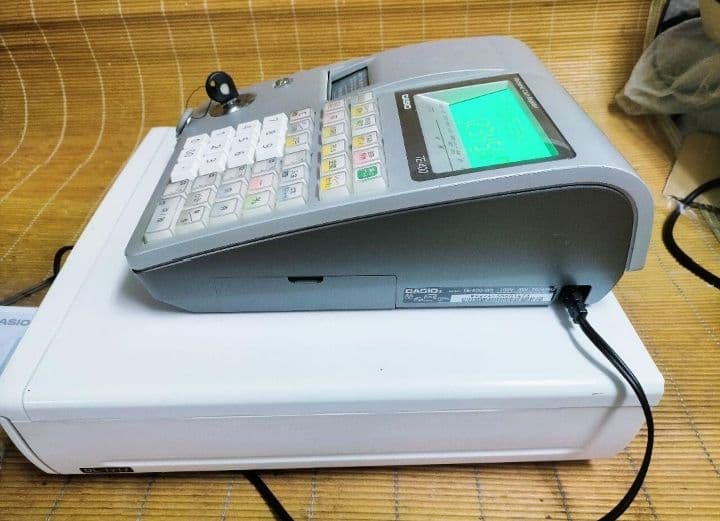 カシオレジスター　TE-400　フル設定無料　PC連携売上管理　925222
