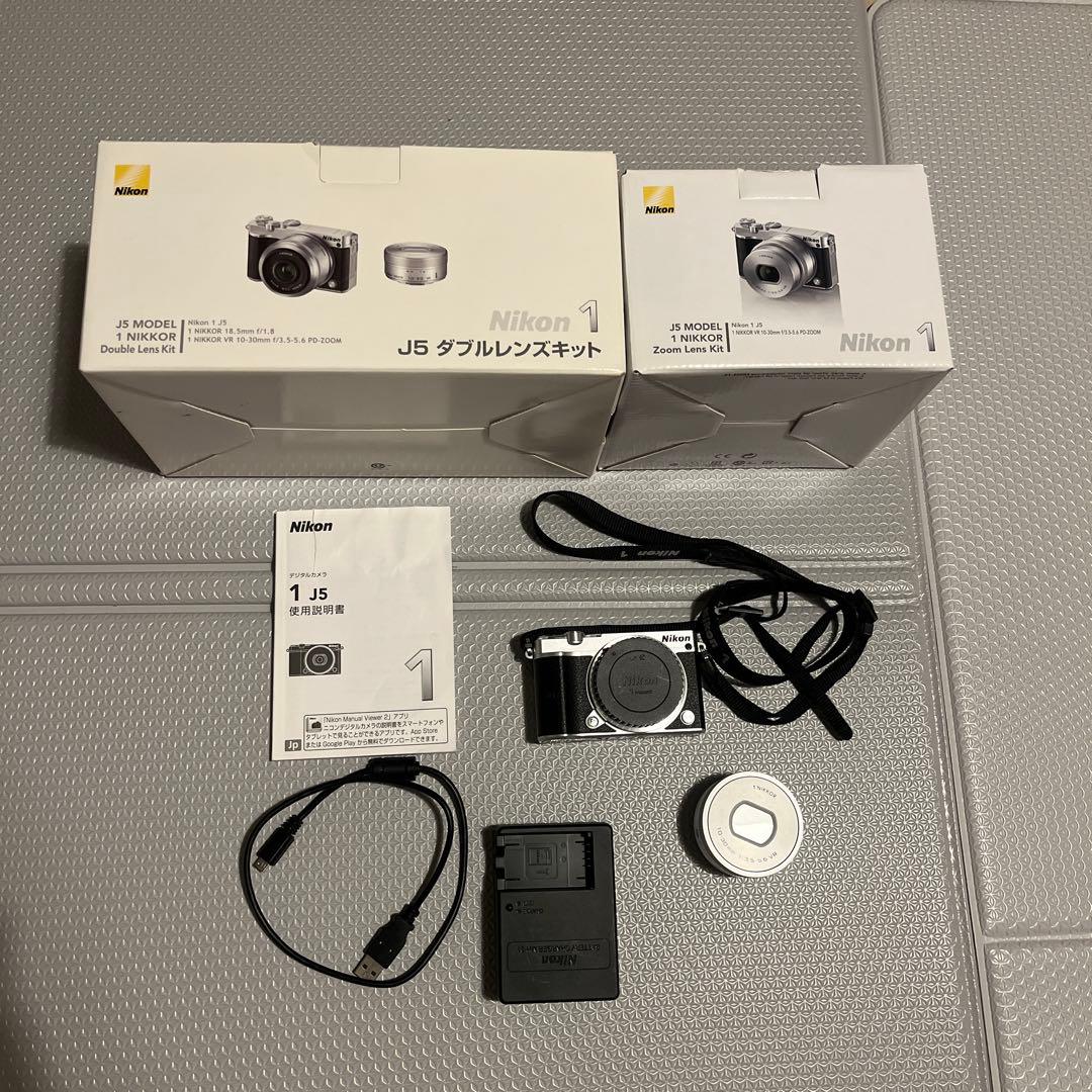 Nikon 1 J5 ミラーレスカメラセット