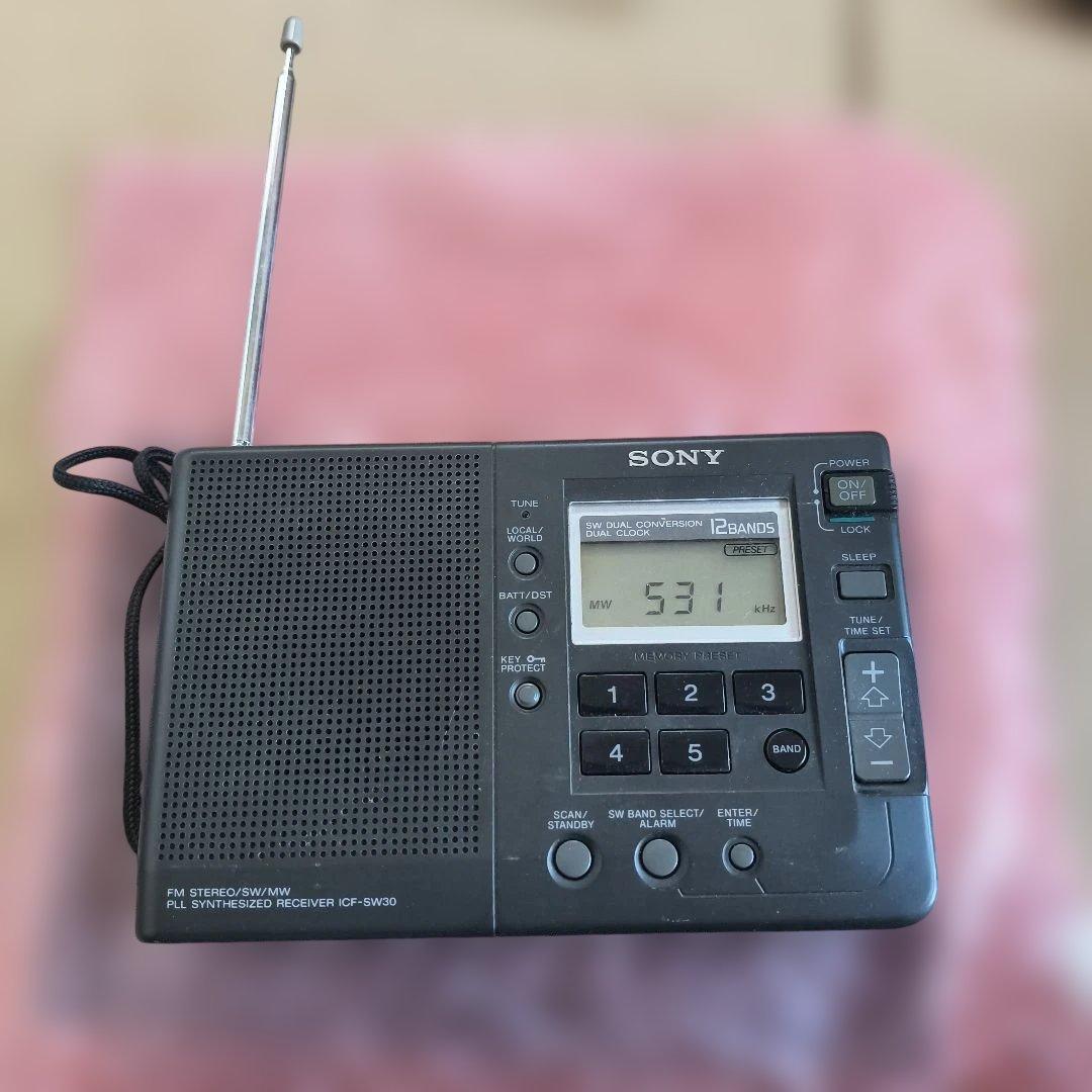 SONY ICF-SW30　３バンドラジオ