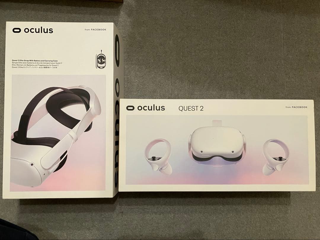  Quest 2、予備バッテリー、専用ケース