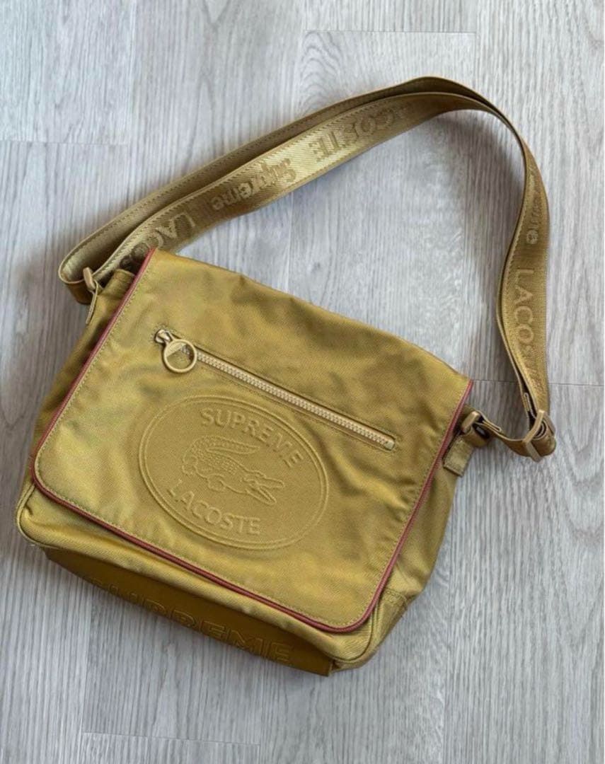 Supreme Lacoste Small Messenger Bag バッグ