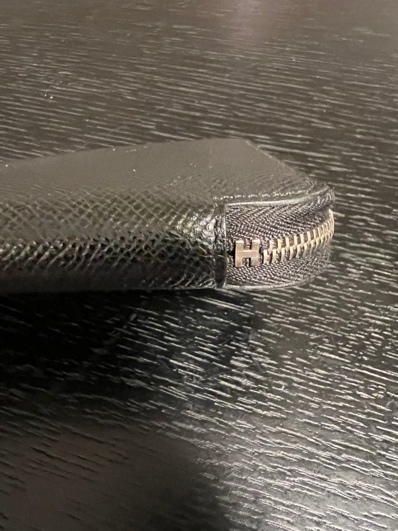 HERMES アザップ ロング クラシック オールレザー ラウンドファスナー