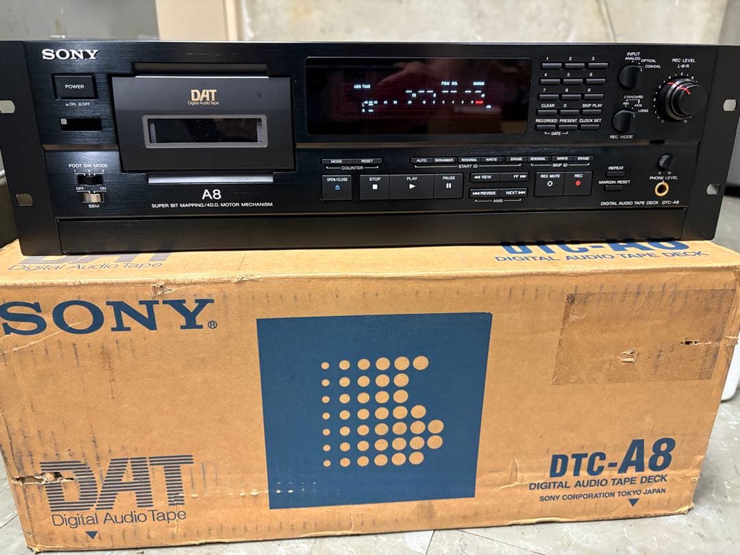 SONY DTC-A8 デジタルオーディオテープデッキ ジャンク