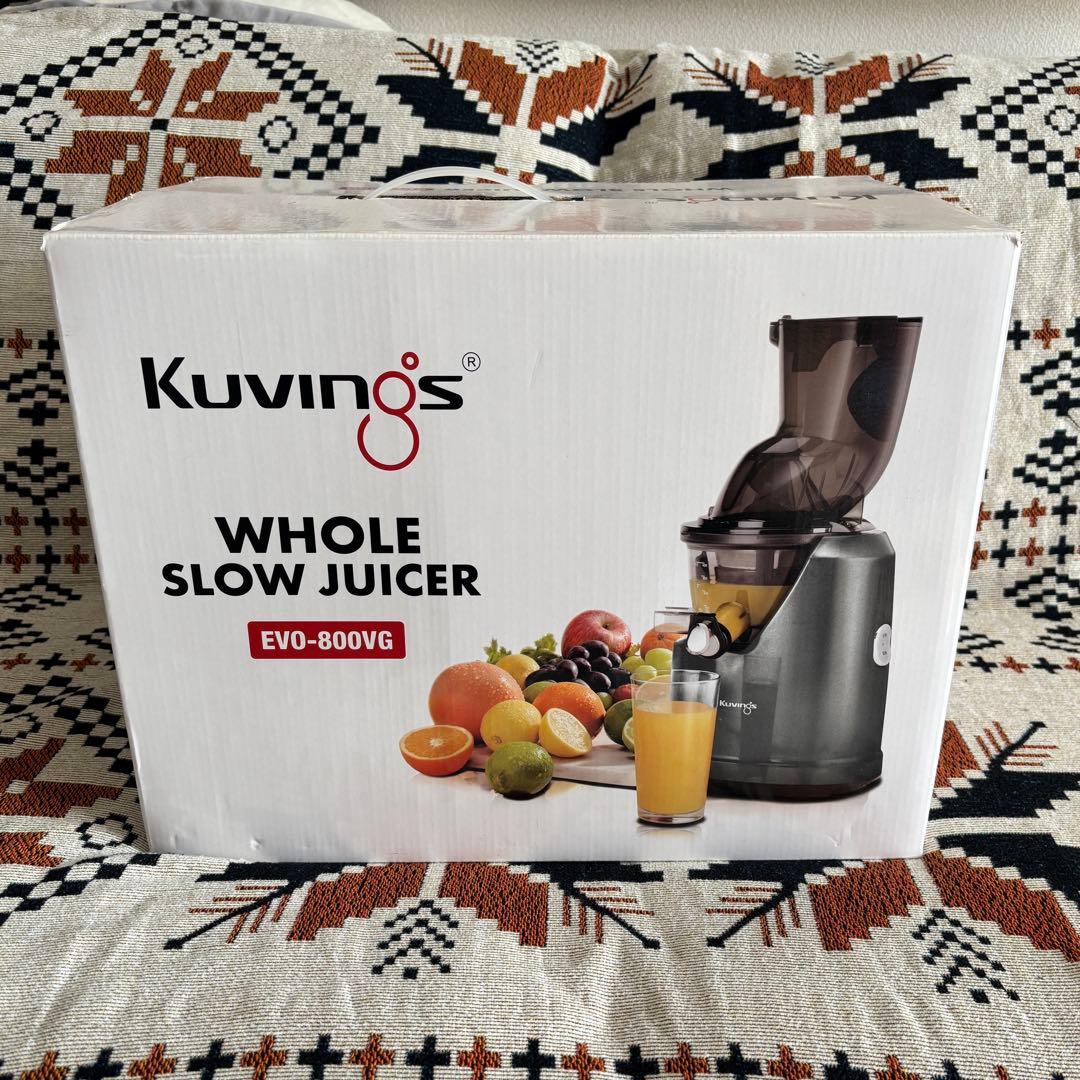 【未使用】KuvingsEVO-800VG スロージューサー 定価39,800円