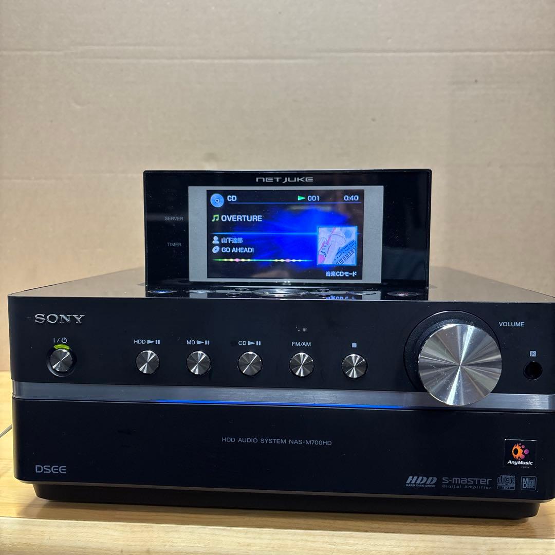 SONY NET JUKE ミニコンポ MD対応