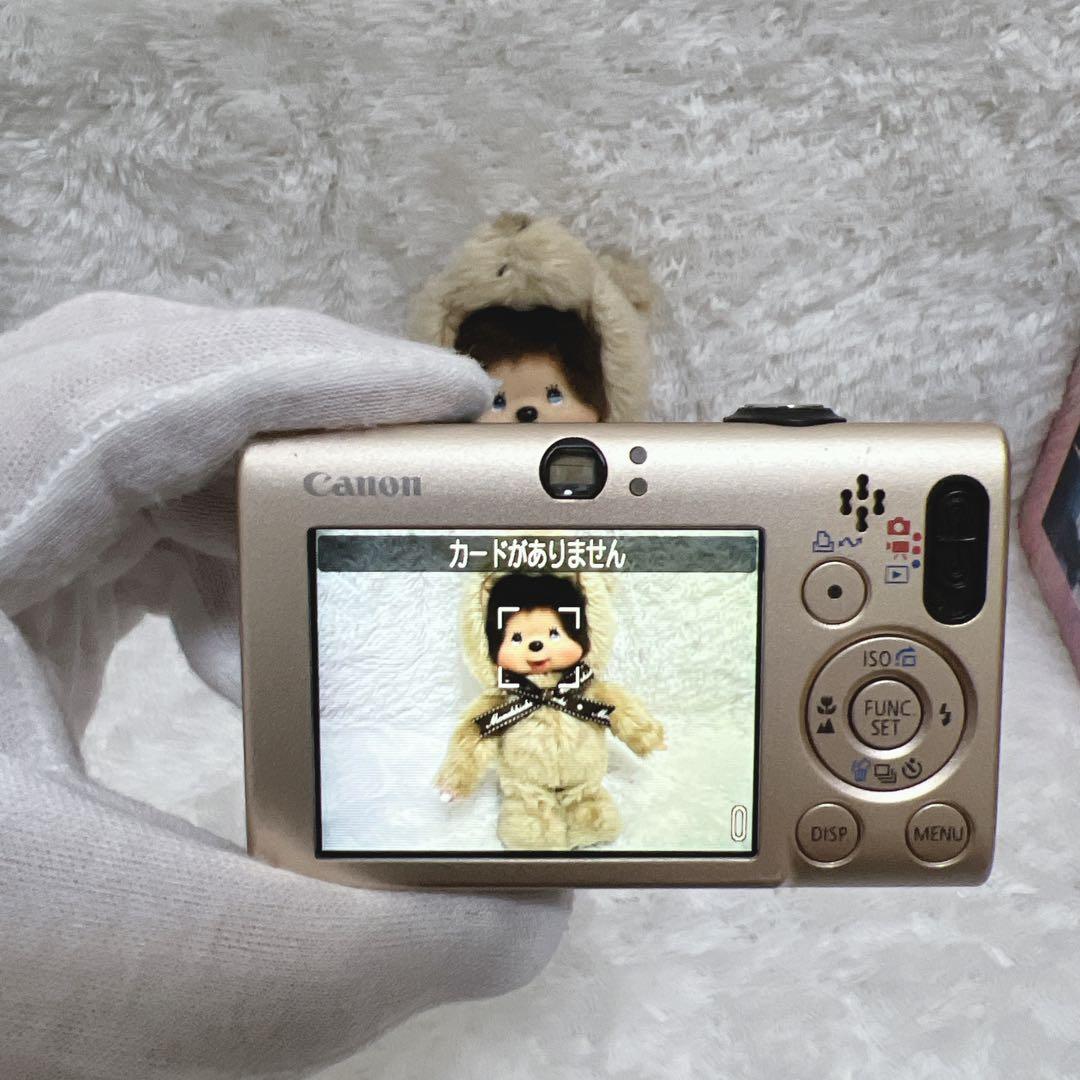 美品 Canon IXY digital 20IS コンデジ キャノン キャメル