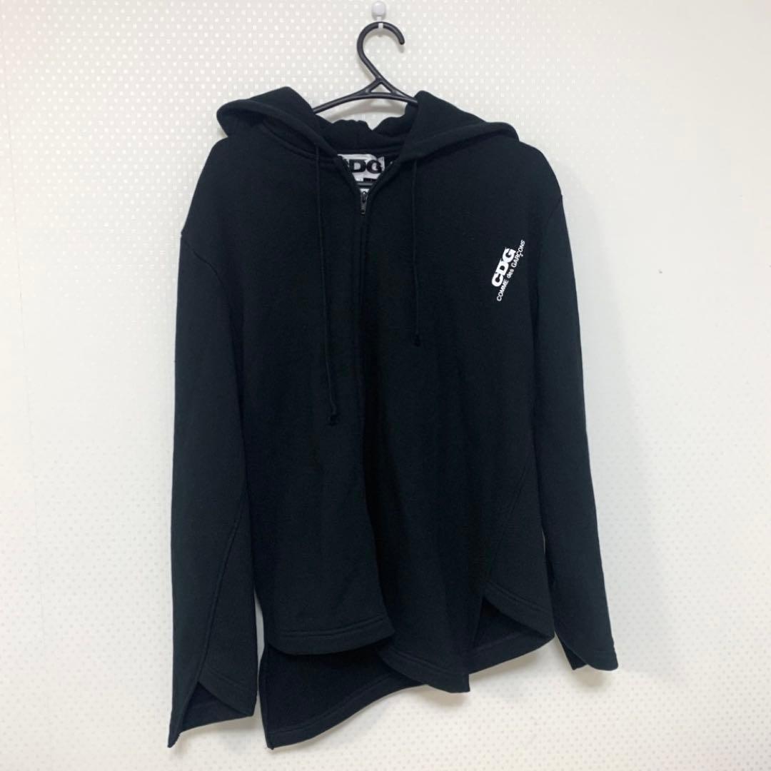 CDG bias hooded sweatshirt バイアス フーディー