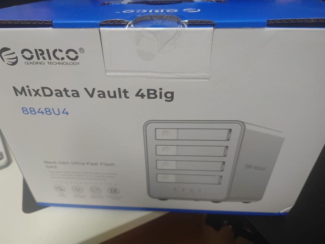 新品　ORICO 40Gbps オールフラッシュ M.2 SSD 外付けケース