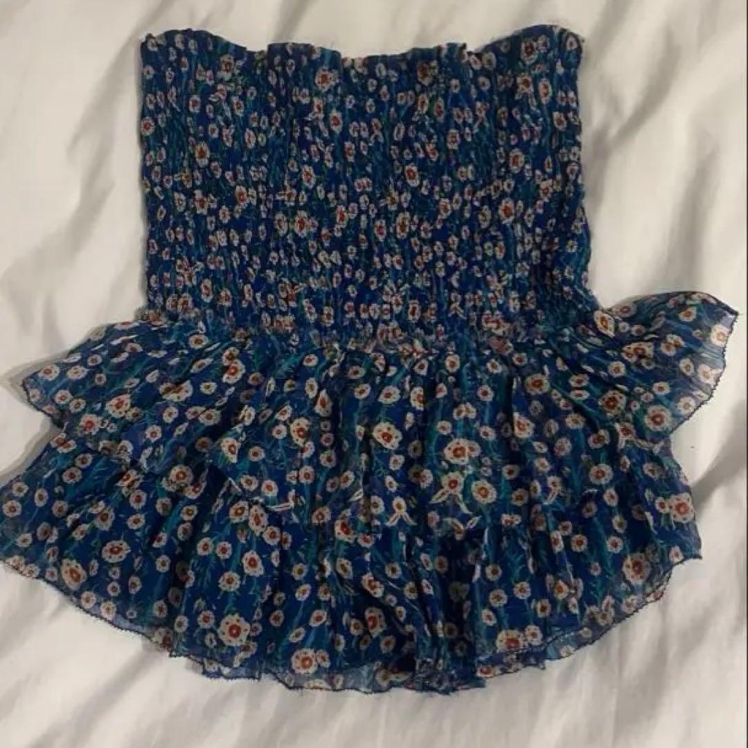 トップス ISABEL MARANT flower bare top