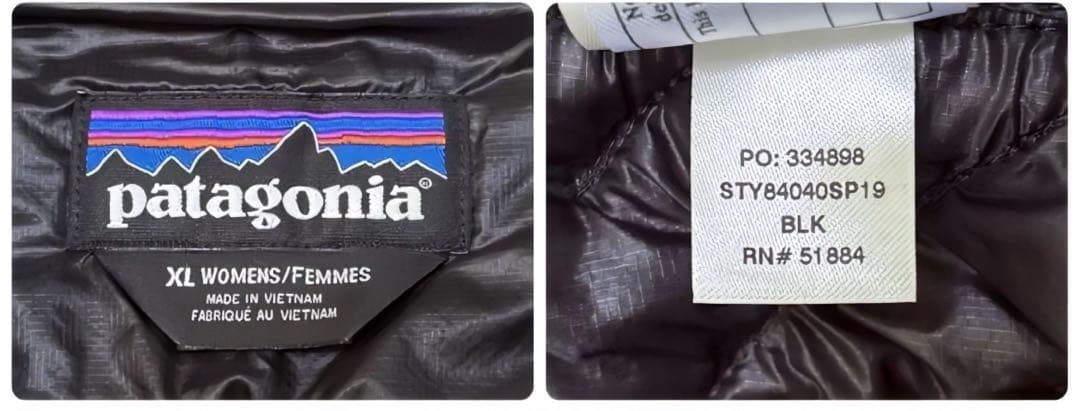 【未使用級】パタゴニア マイクロパフ フーディ XL ブラック プリマフィル