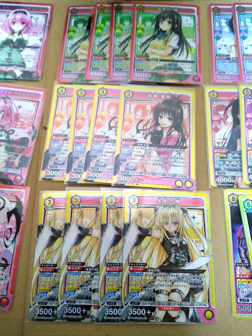 ユニオンアリーナ ToLOVEる　 SR １０種コンプ　４８枚セット