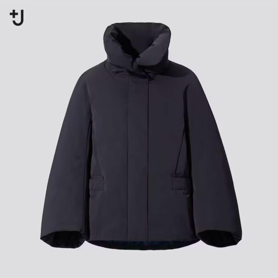 【美品】 UNIQLO＋J ユニクロ ハイブリッドダウンジャケット