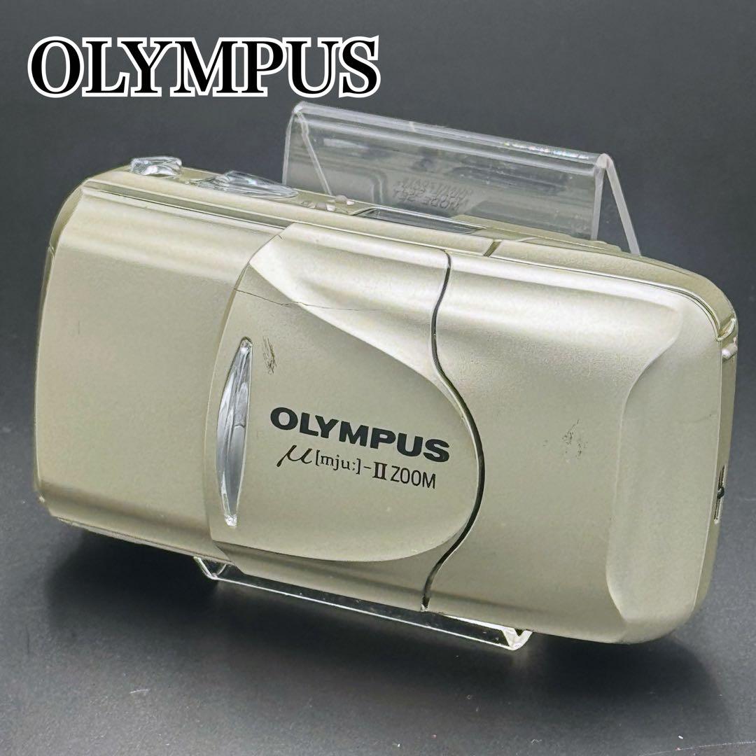 ✨完動品✨OLYMPUSμ[mju:]zoom-Ⅱ コンパクトフィルムカメラ