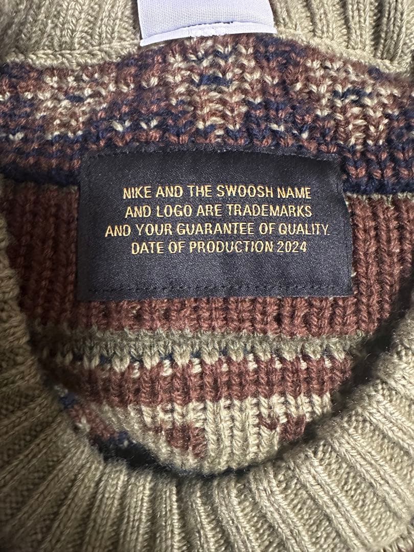 NIKE フェアアイルニット Sサイズ 新品