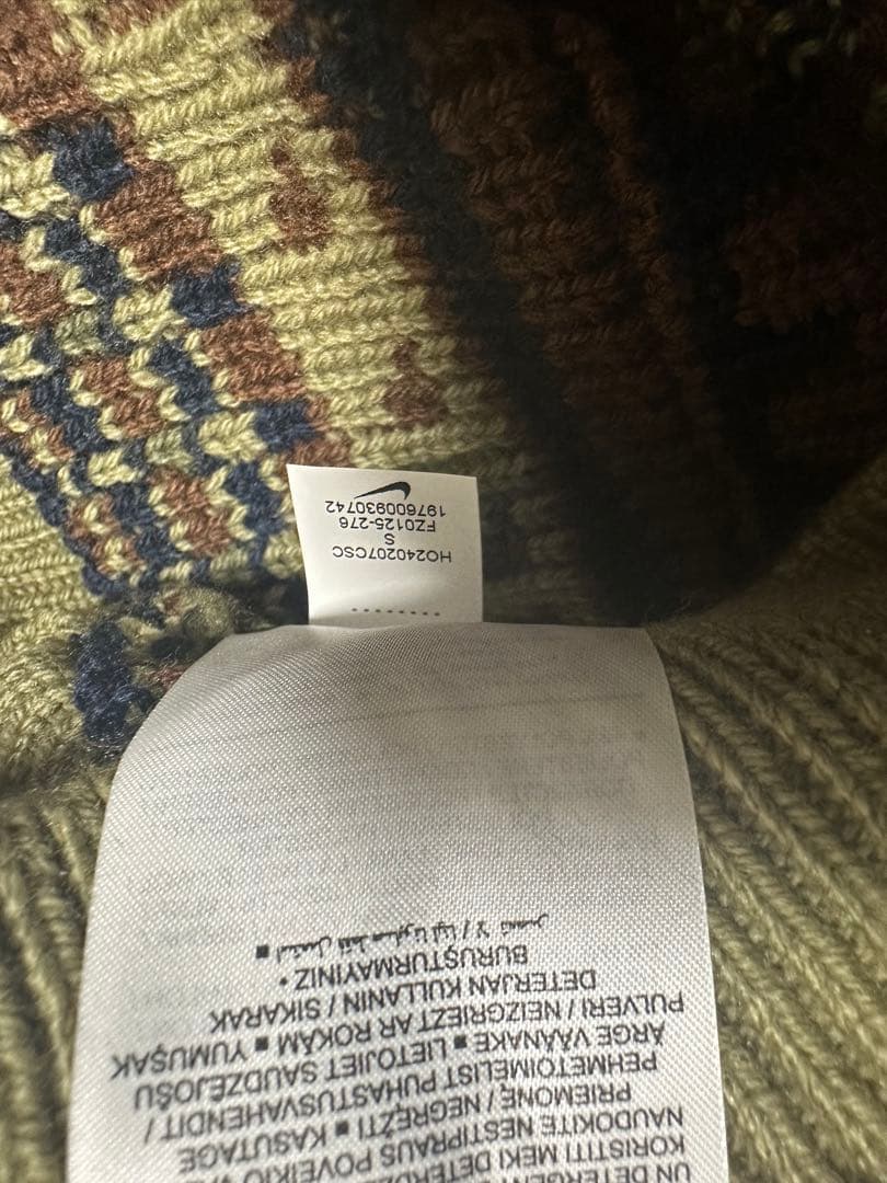 NIKE フェアアイルニット Sサイズ 新品