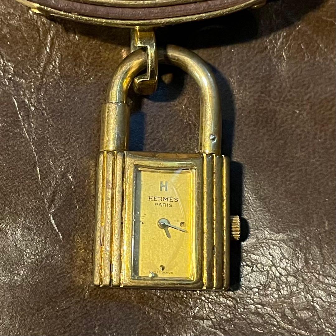 HERMES エルメス ケリー ロック型時計 ブレスレット