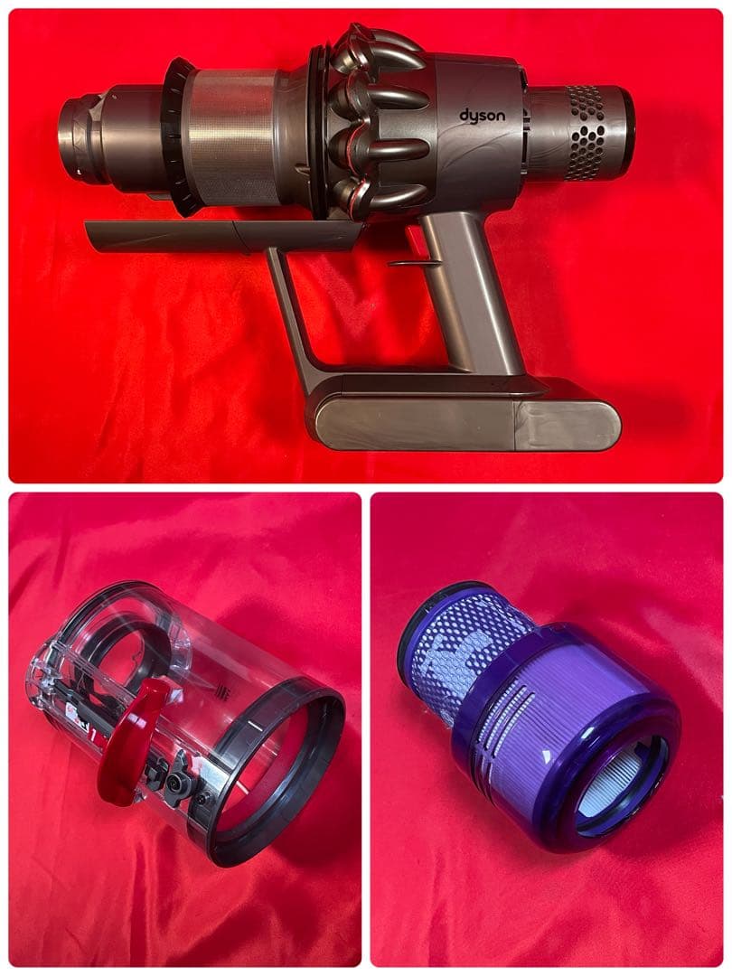 ダイソン②SV14V11純正スタンド新品パイプ ヘッド選択補強トリガーフルパーツ