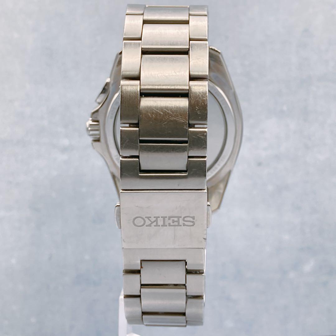 【稼動品】SEIKO ソーラー BRIGHTZ 電波腕時計 メンズ　ステンレス