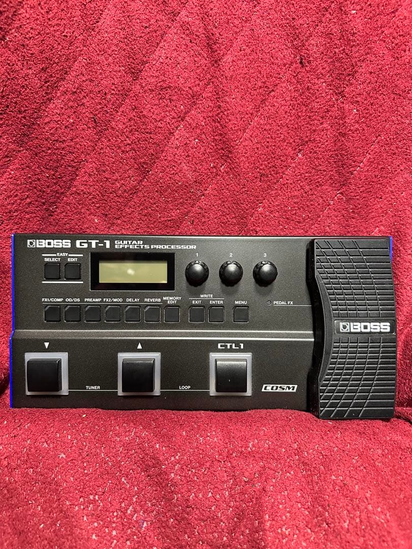 BOSS GT-1 エフェクターと教科書セット