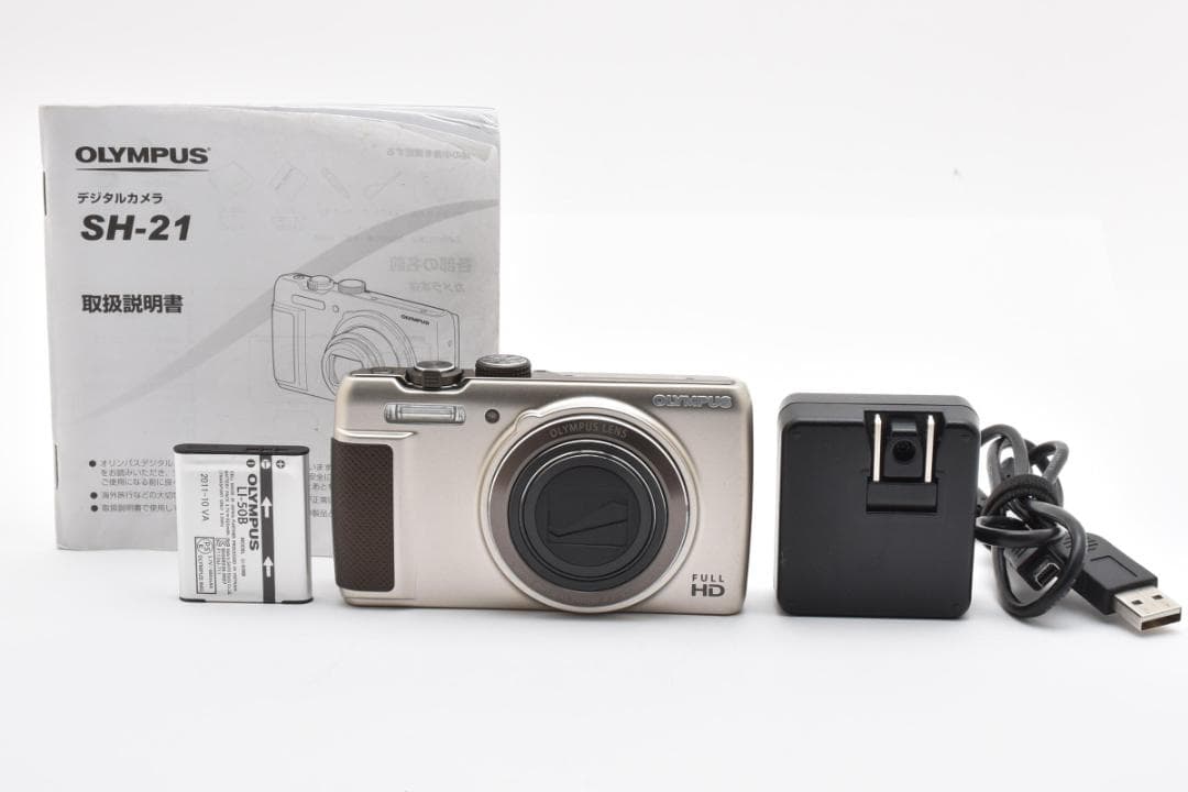 ■ 美品 ■ オリンパス　OLYMPUS SH-21 シャンパンゴールド