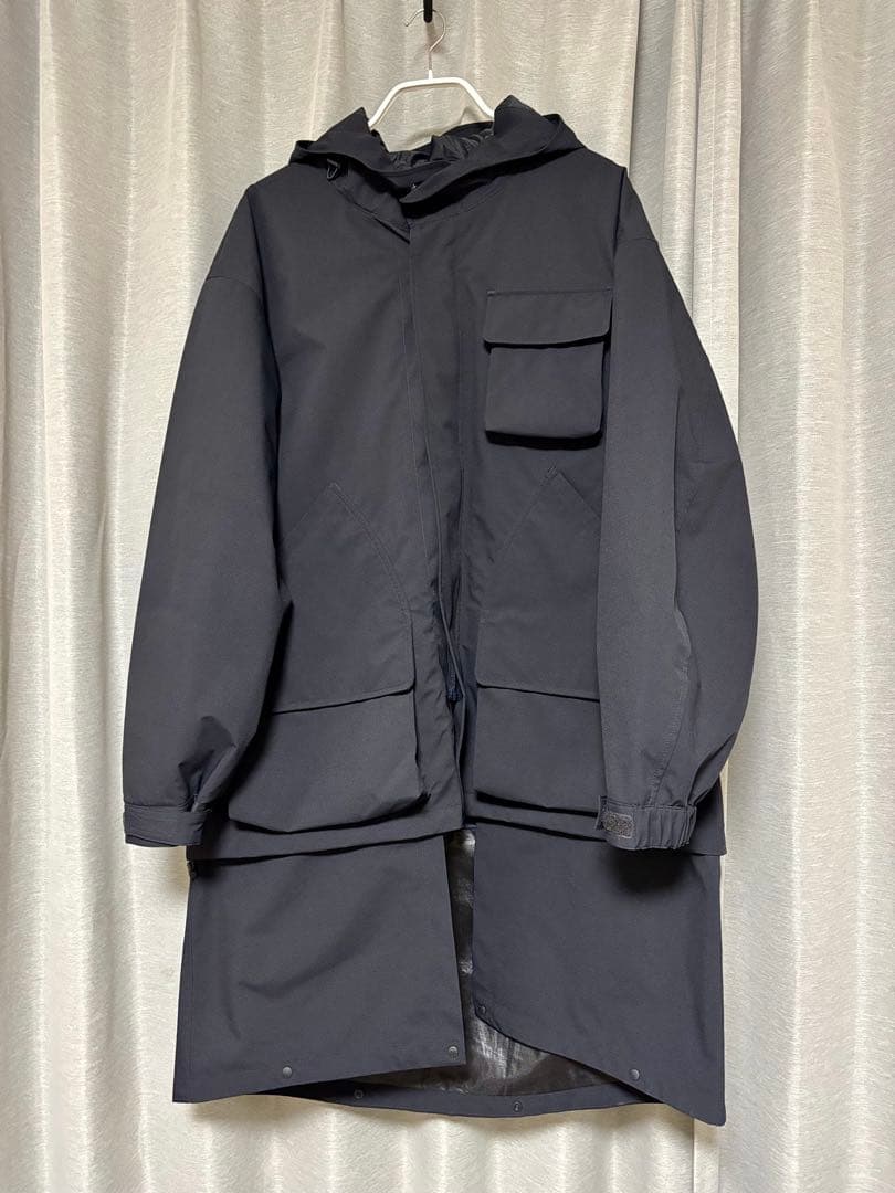 GU エンジニアードガーメンツ　パデットシェルパーカー　ネイビー　Lサイズ