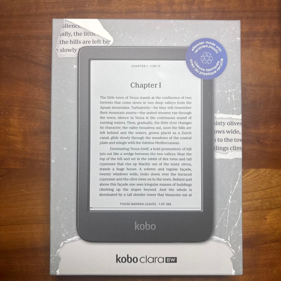 Kobo 6インチ電子書籍 Kobo Clara BW ブラック